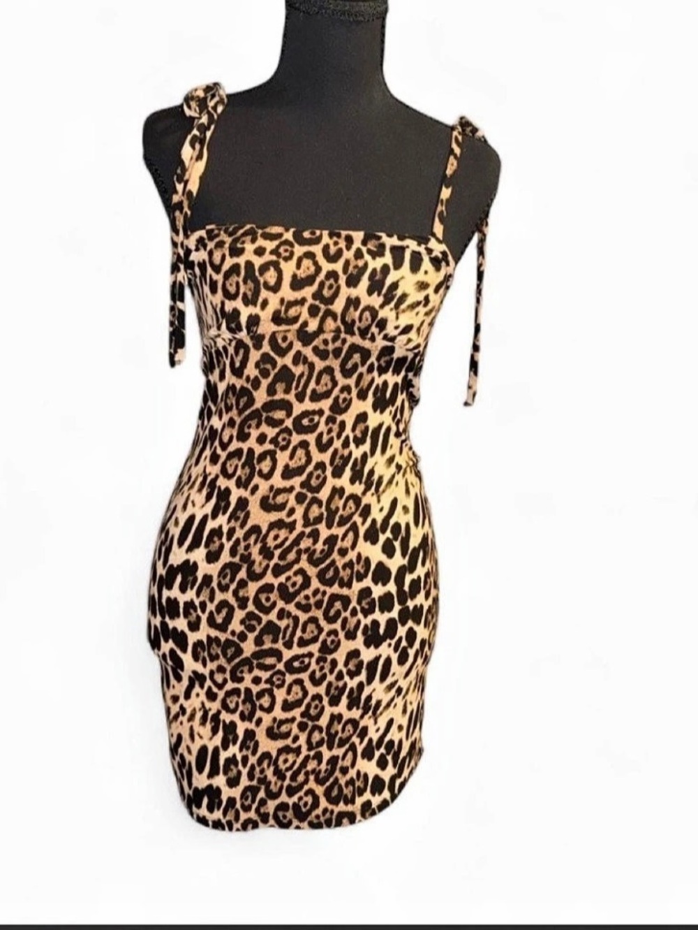 Audrey 3 + 1 Leopard Print Mini Dress
